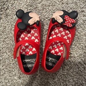 Mini Melissa Kids Red Shoes